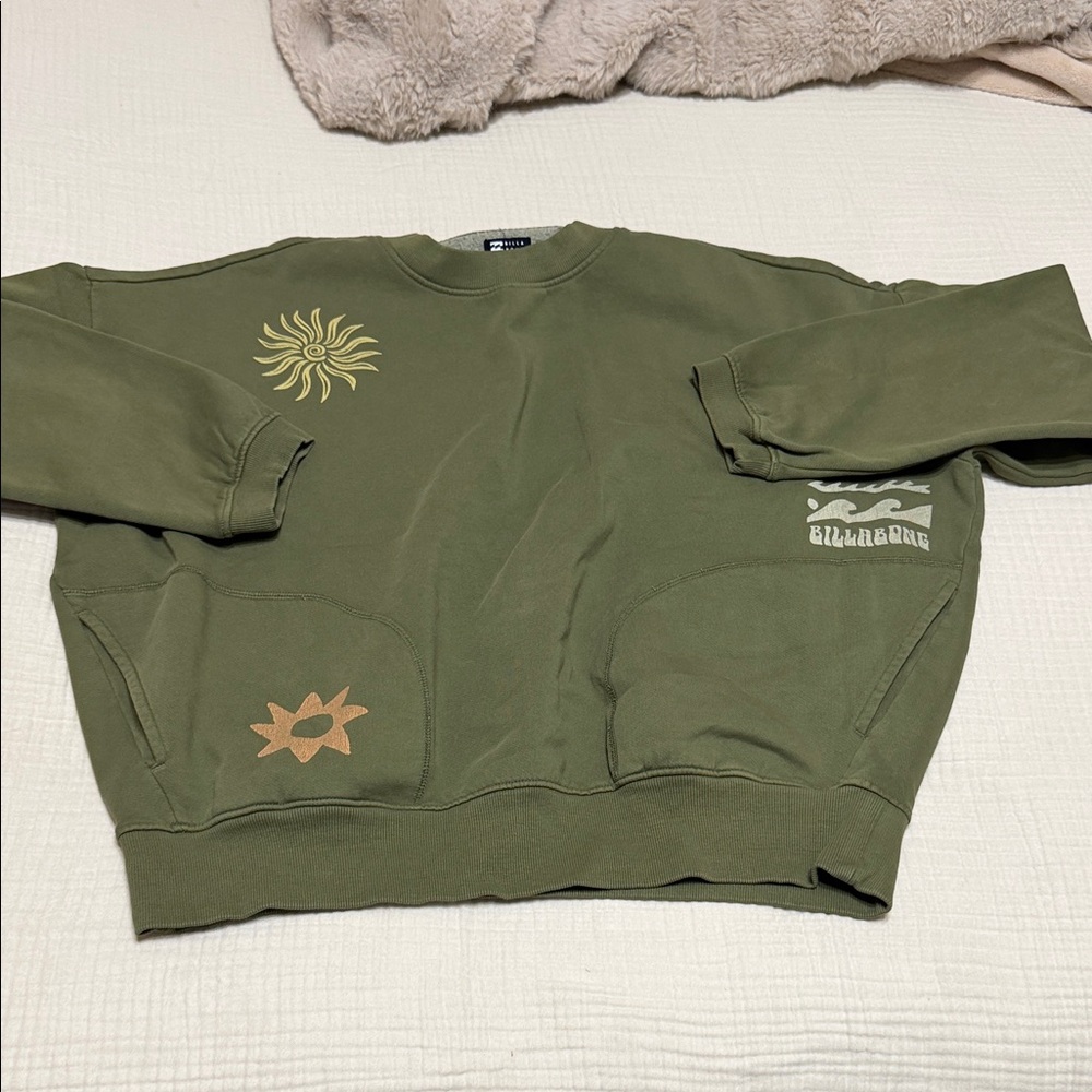Billabong sightseer wave crew neck sweatshirt - Picture 2 of 8